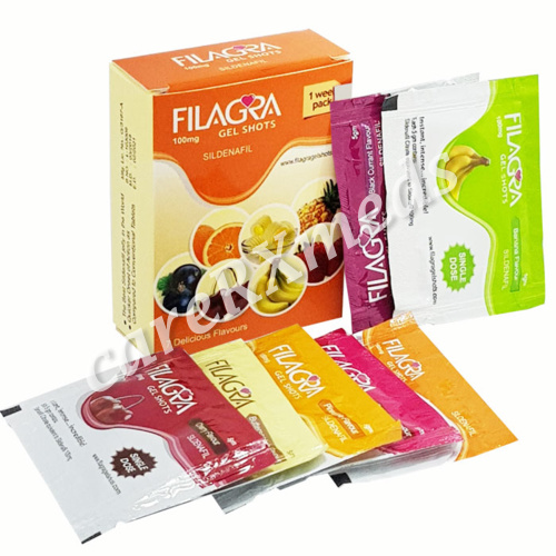 Filagra Gel Shot Jelly Filagra Gel Shot (Sildenafil Citrate Oral Jelly)
